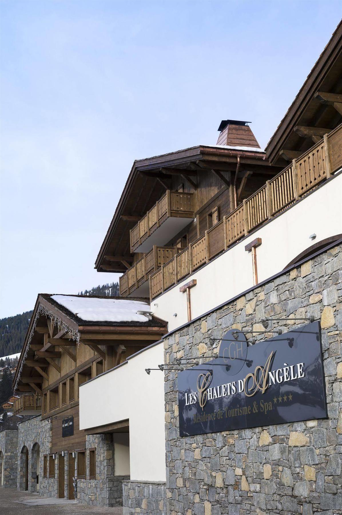 شاتيل Cgh Residences & Spas Les Chalets D'Angele المظهر الخارجي الصورة
